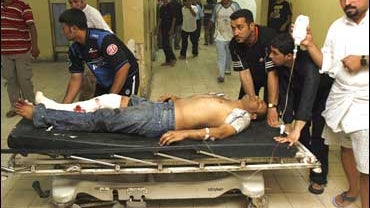 man injured by suicide car bomber in Sadr City 