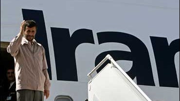 Iranian President Mahmoud Ahmadinejad 