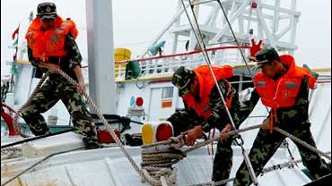 China Typhoon Preparations 