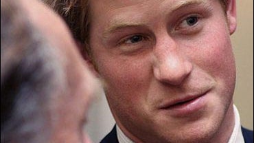 Britain's Prince Harry, patron of MapAction 