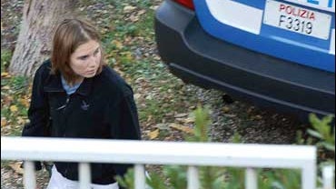 Amanda Marie Knox, under investigation for the murder of British exchange student Meredith Kercher 