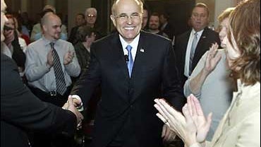 Rudy Giuliani in St. Charles, Mo. 