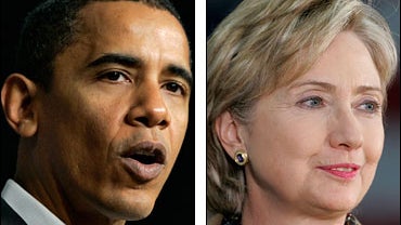 Sen. Barack Obama and Sen. Hillary Rodham Clinton 