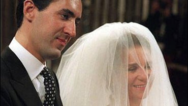 Spain's Princess Elena and Jaime de Marichalar 