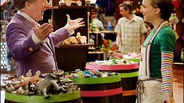 Dustin Hoffman, Natalie Portman, "Mr. Magorium's Wonder Emporium." 