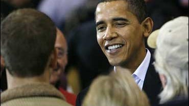 Barack Obama In Iowa 