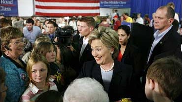 Hillary Clinton In Iowa 