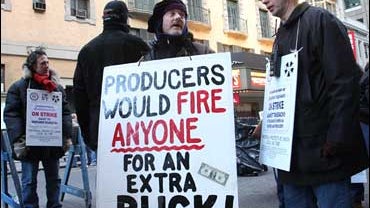 Broadway Stagehands Strike 