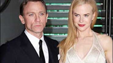 Co-stars Daniel Craig and Nicole Kidman arrive at the world premiere of "The Golden Compass" at the Odeon Leicester Square on Nov. 27, 2007, in London, England. The film hits U.S. theatres on Dec. 7. 