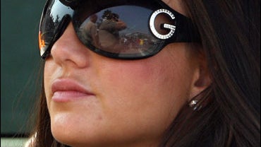 Singer Britney Spears arrives at a custody hearing 