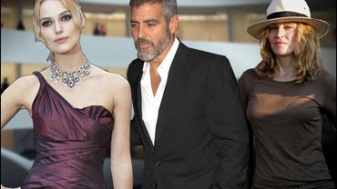 Madonna, George Clooney, Keira Knightley 