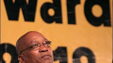 African National Congress deputy president Jacob Zuma 