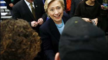 Hillary Clinton in Iowa 