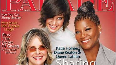 Katie Holmes On PARADE 