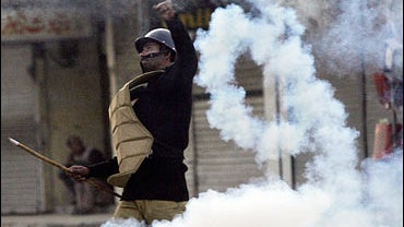 A Pakistani policeman 