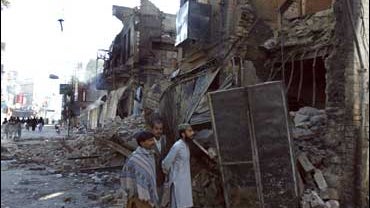 Larkana, Pakistan, hometown of Benazir Bhutto 