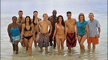 The 10 castaways from the Faves Tribe on "Survivor Micronesia"