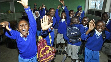 Kenyan children 