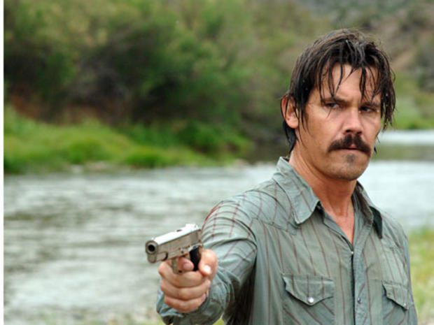 This photo released by Miramax shows actor Josh Brolin in a scene from "No Country for Old Men." 