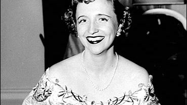 Margaret Truman headshot, daughter of US President Harry Truman 