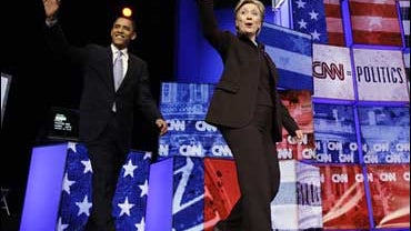 Sen. Barack Obama and Sen. Hillary Rodham Clinton 