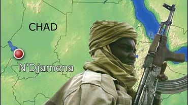 rebels clash with government troops in N'Djamena, capital of Chad 