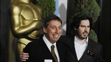 Jason Reitman and Ivan Reitman 