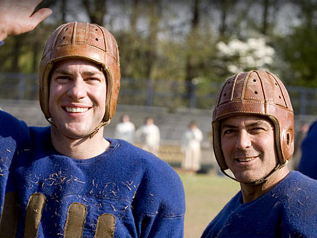 John Krasinski and George Clooney in Universal Pictures' Leatherheads - 2008 