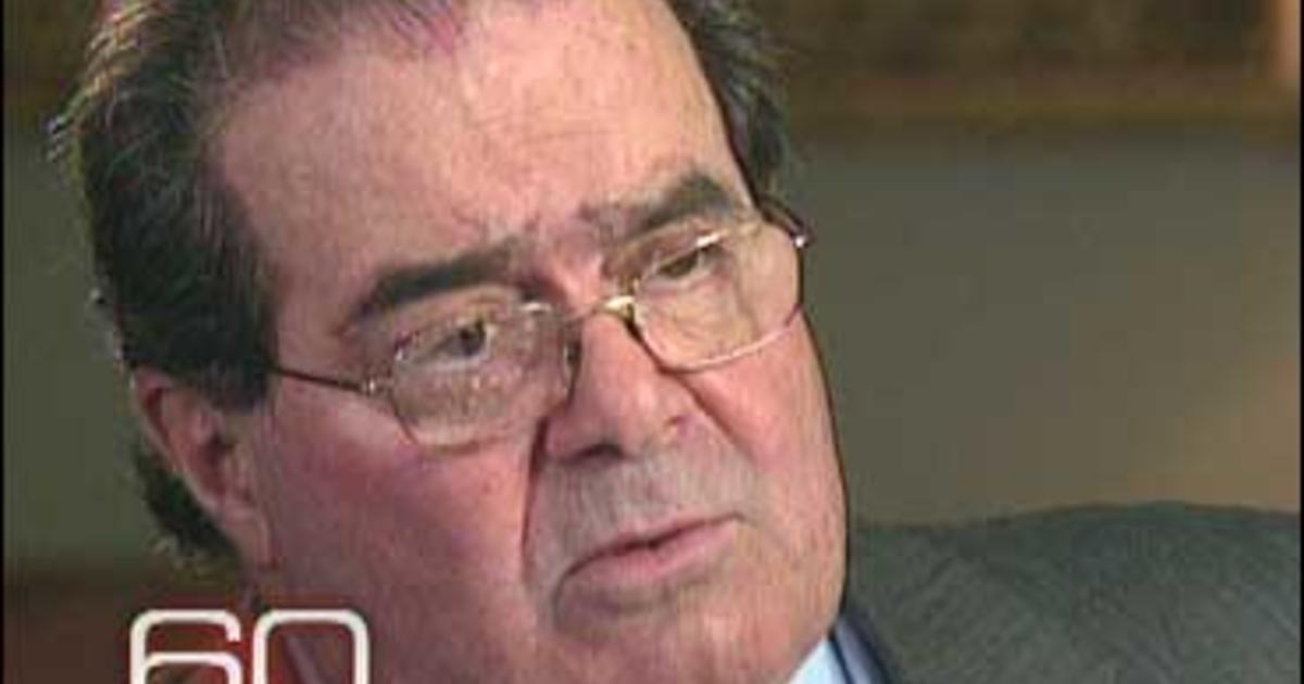 Justice Scalia On The Record Cbs News 