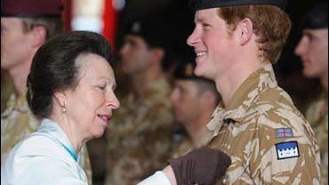 Prince Harry Receives Afghan Medal 