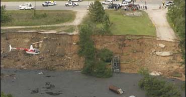 Giant Texas Sinkhole Keeps Growing CBS News
