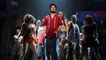 Lin-Manuel Miranda and the cast of "In The Heights." (Joan Marcus) 