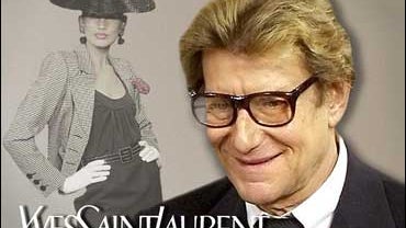 designer Yves Saint Laurent 