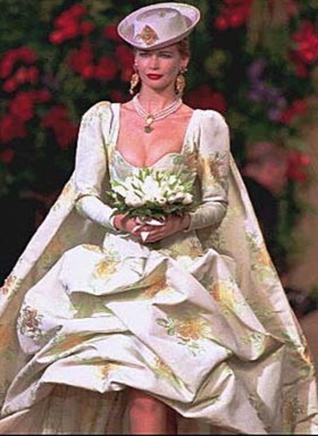 Yves St Laurent Wedding Dress