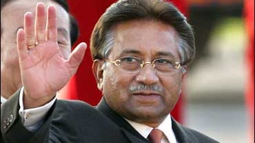 Pakistan's President Pervez Musharraf 