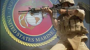 U.S. Marine in Afghanistan 