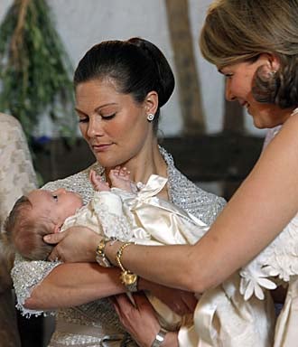 Belgian Princess Baptized