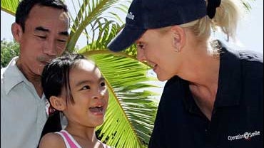 Cindy McCain in Vietnam 