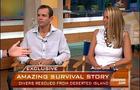 Jim Manning and his girlfriend Charlotte Allin shared their extraordinary story of survival on a deserted Indonesian island exclusively on <i><b>The Early Show</b></i>. 