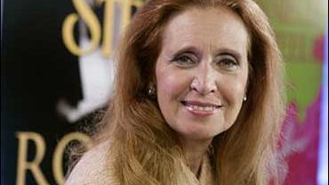 Author Danielle Steel poses for a photo after her appearance on the NBC "Today" television show in New York. 