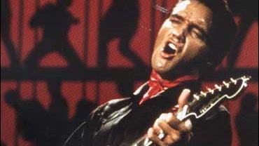 Elvis presley performs Dec. 1, 1968. 
