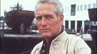 Paul Newman on the set of "Absence of Malice" (1981). 