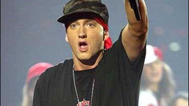 Rapper Eminem 