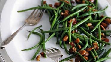Haricots Verts With Bacon And Chestnuts 