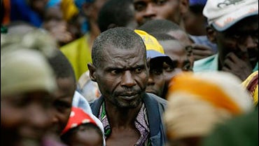 Displaced Congolese 