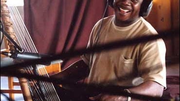 Toumani Diabate is the master of the Kora, a kind of African cross between a harp and a sitar 