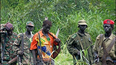Members of Uganda's Lord's Resistance Army 