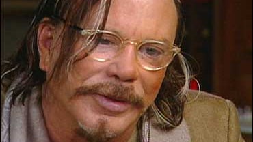 Actor Mickey Rourke 