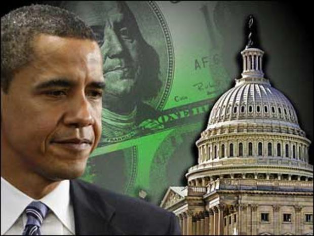 Barack Obama and the economic stimulus package 