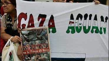 Venezueal Protests Against Israel 